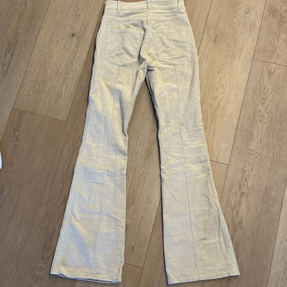 & Other Stories - Corduroy Cream/Ivory Trousers